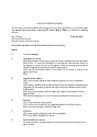 Open Space Committee Meeting 13.10.2025
